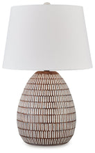 Load image into Gallery viewer, Darrich - Metal Table Lamp - Beige / White
