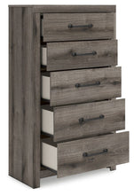 Load image into Gallery viewer, Graystorm - Five Drawer Chest - Brown Gray
