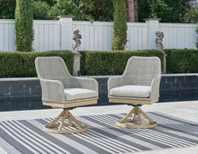 Load image into Gallery viewer, Seton Creek - Swivel Chair With Cushion (Set of 2) - Gray
