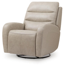 Load image into Gallery viewer, Motion-Max - Swivel Glider Power Recliner - Stonewash
