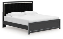 Load image into Gallery viewer, Zuraleus - Upholstered Panel Platform Bed With Roll Slats
