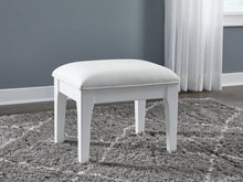 Load image into Gallery viewer, Chalanna - Vanity Stool - White

