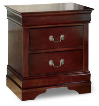 Load image into Gallery viewer, Alisdair - Two Drawer Night Stand - Reddish Brown
