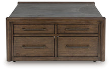 Load image into Gallery viewer, Kallenny - Square Cocktail Table - Brown / Gray
