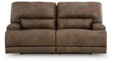 Load image into Gallery viewer, Beckley Place - 2 Seat Power Reclining Sofa With Adjustable Headrest - Earth
