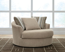 Load image into Gallery viewer, Linenhause - Oversized Swivel Accent Chair - Dune
