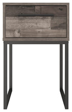 Load image into Gallery viewer, Neilsville - One Drawer Night Stand - Black / Gray
