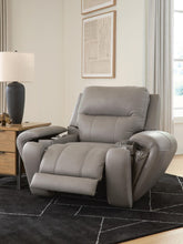 Load image into Gallery viewer, Real Moments - Power Recliner With Audio Seating - Ash
