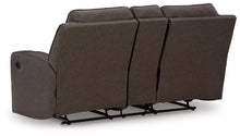 Load image into Gallery viewer, Lavenhorne - Dbl Rec Loveseat W/Console - Granite
