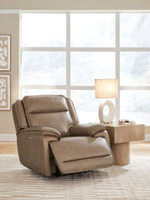 Load image into Gallery viewer, Glencroft - Power Recliner / Adjustable Headrest - Sahara

