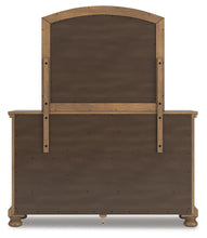 Load image into Gallery viewer, Feddinger - 5 Pc. - Queen Sleigh Storage Bed, Dresser, Mirror, Chest And Nightstand - Medium Brown
