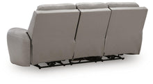 Load image into Gallery viewer, Real Moments - Power Reclining Sofa With Audio Seating - Ash
