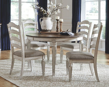 Load image into Gallery viewer, Realyn - Dining UPH Side Chair (Set of 2) - Ladderback - Chipped White
