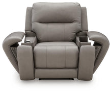 Load image into Gallery viewer, Real Moments - Power Recliner With Audio Seating - Ash
