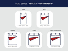 Load image into Gallery viewer, Peak 2.0 10 Hybrid - Mattress
