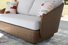 Load image into Gallery viewer, Double Point - Loveseat, Swivel Chairs Set (Set of 3) - Beige
