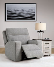 Load image into Gallery viewer, Biscoe - Power Recliner /Adj Headrest - Pewter
