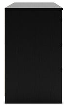 Load image into Gallery viewer, Finch - Six Drawer Dresser - Black
