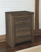 Load image into Gallery viewer, Juararo - Two Drawer Night Stand - Dark Brown
