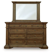 Load image into Gallery viewer, Frantanna - 3 Pc. - Queen Panel Storage Bed, Dresser And Mirror - Brown
