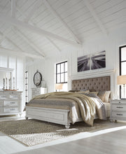 Load image into Gallery viewer, Kanwyn - Upholstered Panel Bed
