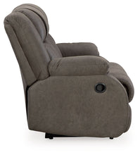 Load image into Gallery viewer, First Base - Reclining Loveseat - Gunmetal
