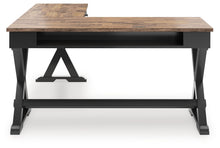 Load image into Gallery viewer, Wildenauer - 4 Pc. - Home Office Desk And Return, Swivel Desk Chair, Bookcase - Brown / Black

