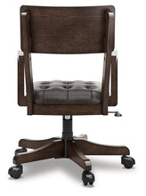 Load image into Gallery viewer, Breckington - Home Office Desk Chair - Dark Brown
