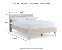 Load image into Gallery viewer, Socalle - Panel Platform Bed
