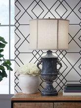 Load image into Gallery viewer, Morvanford - Poly Table Lamp - Antique Black
