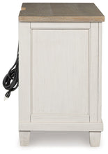 Load image into Gallery viewer, Shaybrock - Two Drawer Night Stand - Antique White / Brown
