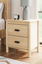Load image into Gallery viewer, Cabinella - Two Drawer Night Stand - Tan
