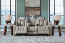 Load image into Gallery viewer, Elevate Edges - Reclining Sofa With Drop Down Table - Coin
