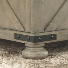 Load image into Gallery viewer, Aldwin - Cocktail Table With Storage - Square - Gray

