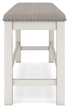 Load image into Gallery viewer, Robbinsdale - Dbl Counter Height Upholstered Dining Bench - Antique White
