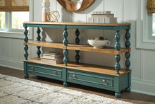 Load image into Gallery viewer, Finnworth - Console Sofa Table - Blue / Brown
