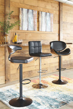 Load image into Gallery viewer, Bellatier - Tall UPH Swivel Barstool - Brown
