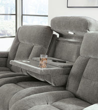 Load image into Gallery viewer, Mixed Motion - Power Reclining Sofa With Adjustable Headrest

