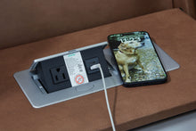 Load image into Gallery viewer, Clean-Slate - Power Reclining Sofa / Adj Headrest - Caramel
