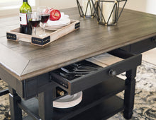 Load image into Gallery viewer, Tyler Creek - Rectangular Dining Room Counter Table - Black / Gray
