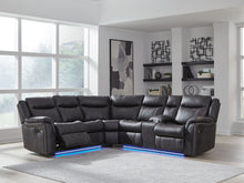 Load image into Gallery viewer, Sultan Meadow - 2-Piece Reclining Sectional - Carbon
