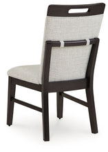 Load image into Gallery viewer, Neymorton - Dining Upholstered Side Chair (Set of 2) - Light Gray / Brown
