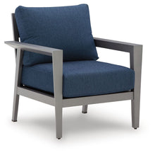 Load image into Gallery viewer, Gali - Sofa / Chairs / Table Set (Set of 4) - Gray / Blue
