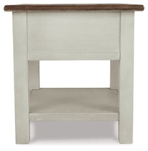 Load image into Gallery viewer, Bolanburg - Rectangular End Table - White / Brown / Beige
