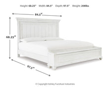 Load image into Gallery viewer, Kanwyn - Panel Bed
