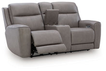 Load image into Gallery viewer, 5Z-Comfort - Relaxation - Power Reclining Loveseat with Console / Adj Headrest
