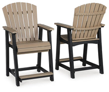 Load image into Gallery viewer, Fairen Trail - Barstool (Set of 2) - Black / Driftwood
