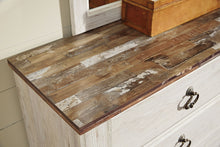 Load image into Gallery viewer, Willowton - Two Drawer Night Stand - Brown / Beige / White
