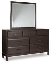Load image into Gallery viewer, Vanmore - Dresser And Mirror - Dark Brown
