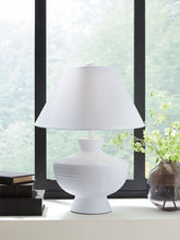 Load image into Gallery viewer, Harelwood - Poly Table Lamp - White

